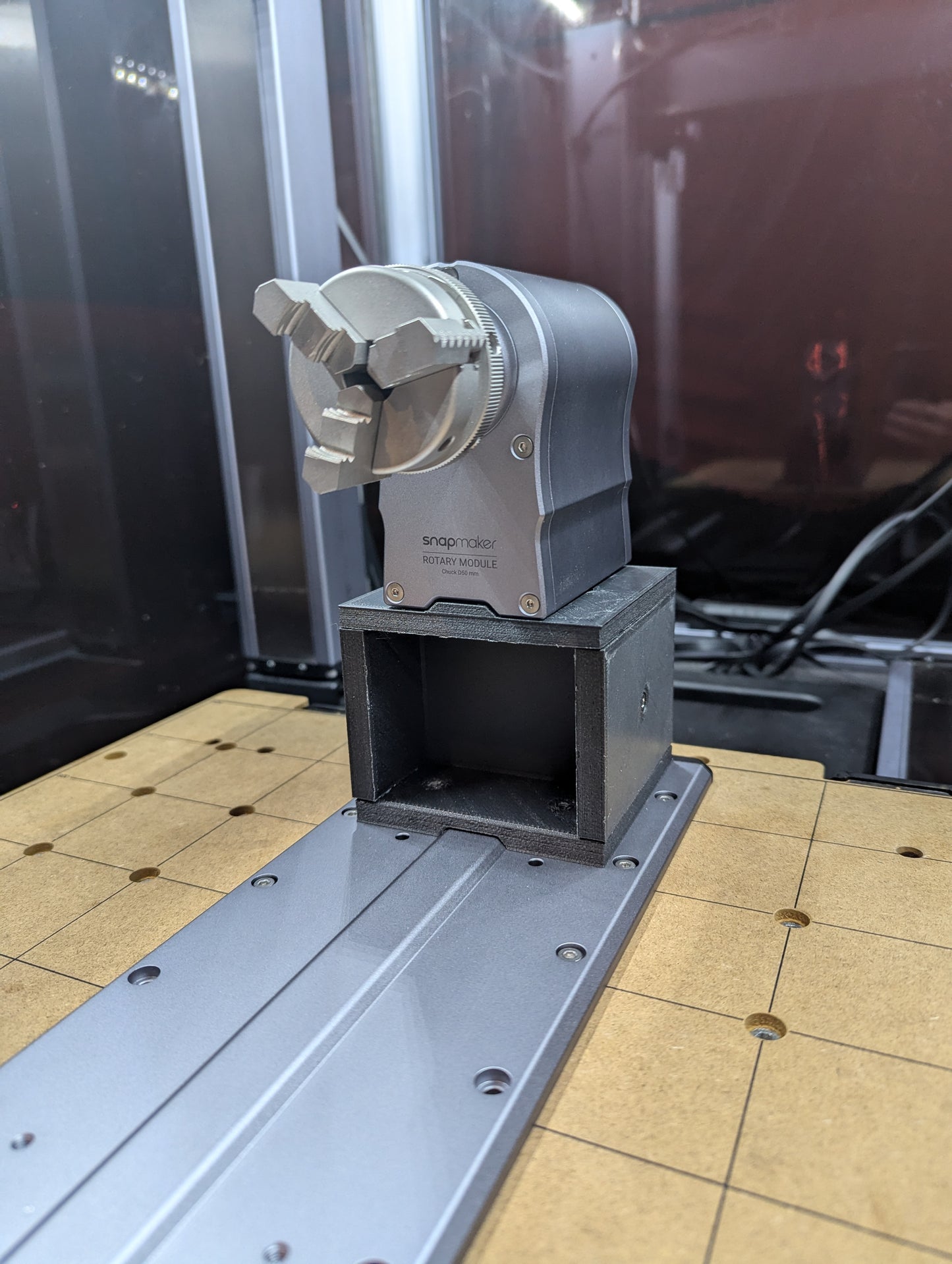 Z-axis Extension for Snapmaker Rotary Module: DIY STL Files